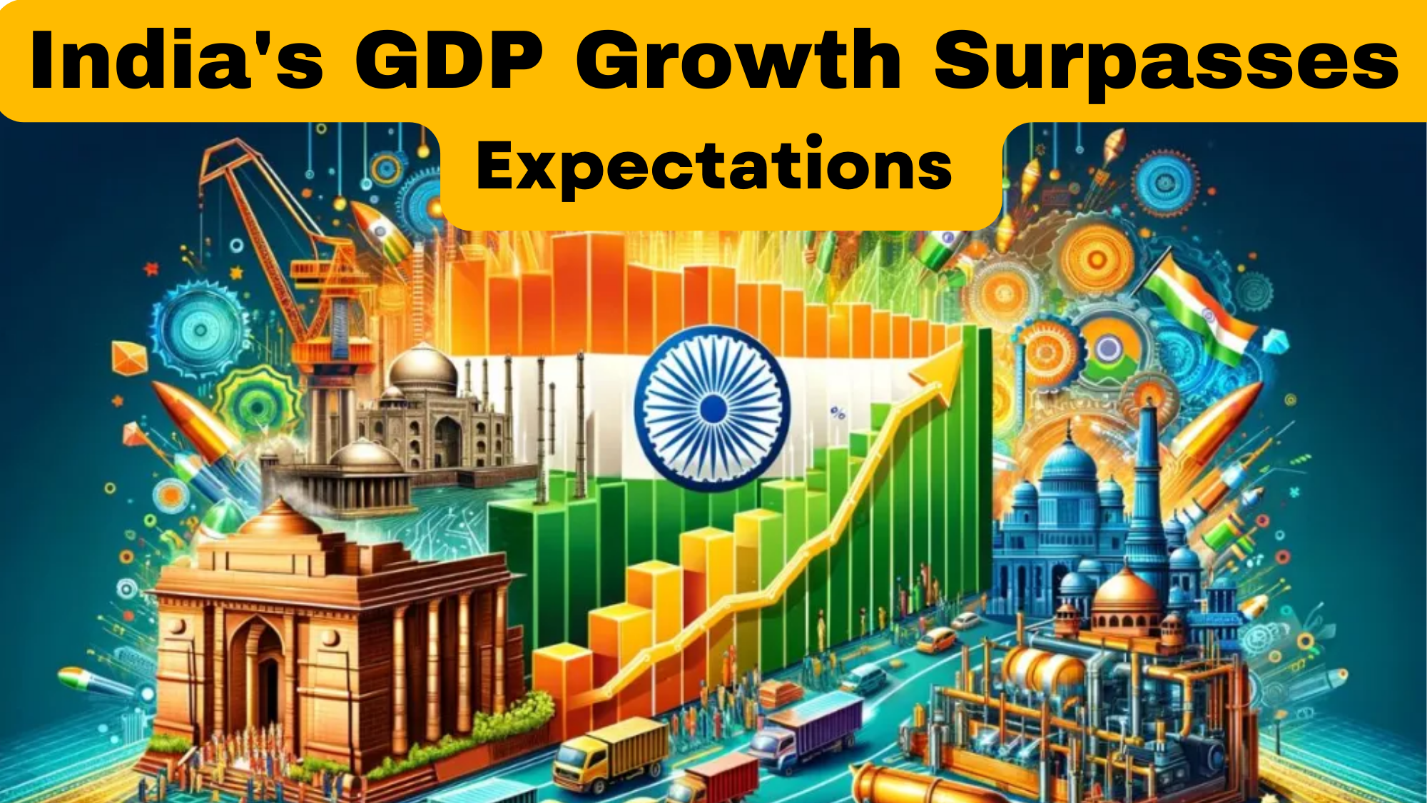 India's GDP Growth at 8.4% in Q3 FY24, Paves the Way for Strong FY25