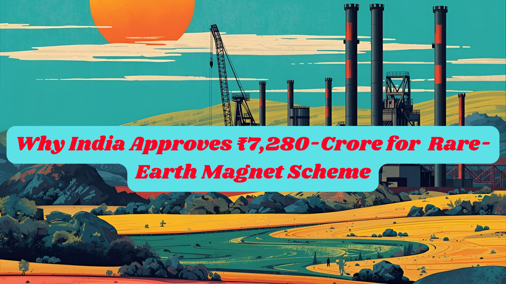 Why India Approves ₹7,280-Crore for New Rare-Earth Magnet Scheme